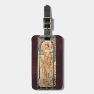 Alphonse Mucha, Brightness of Day Luggage Tag