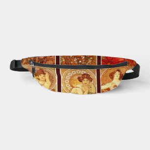 Alphonse Mucha Bum Bags