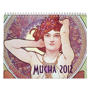 Alphonse Mucha Calendar