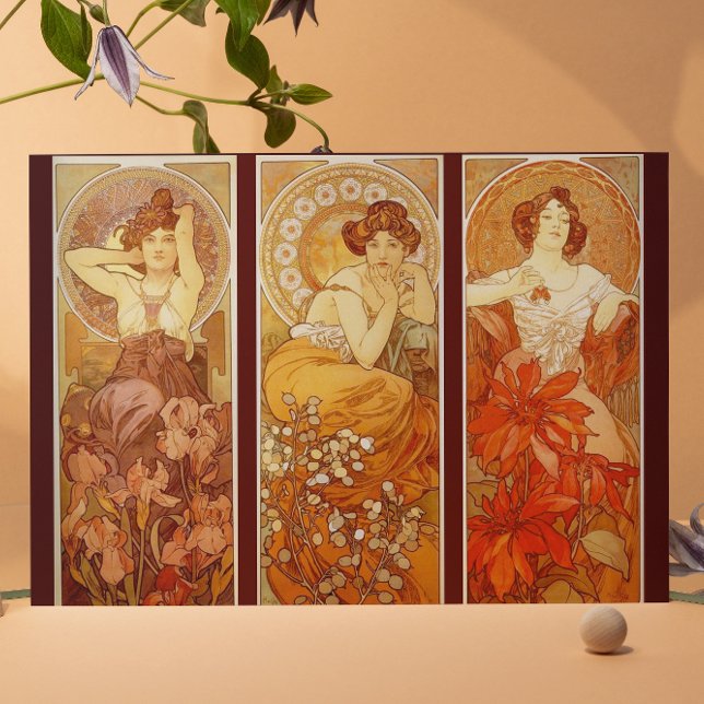 Alphonse Mucha Card (Creator Uploaded)
