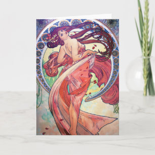 Alphonse Mucha Card