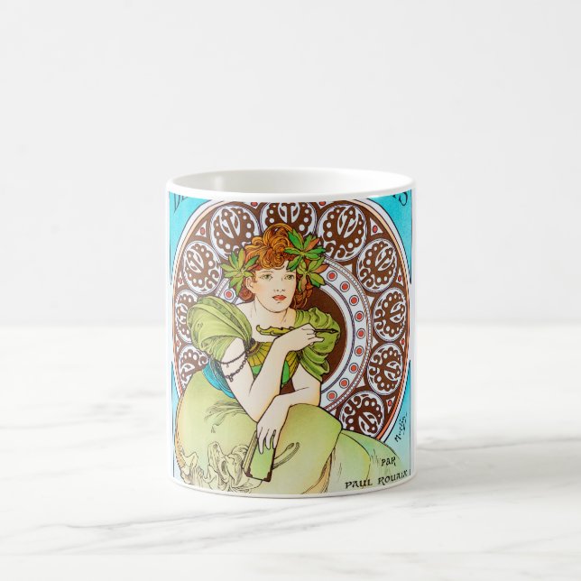 Alphonse Mucha Coffee Mug (Center)