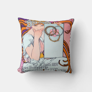Alphonse Mucha Cushion