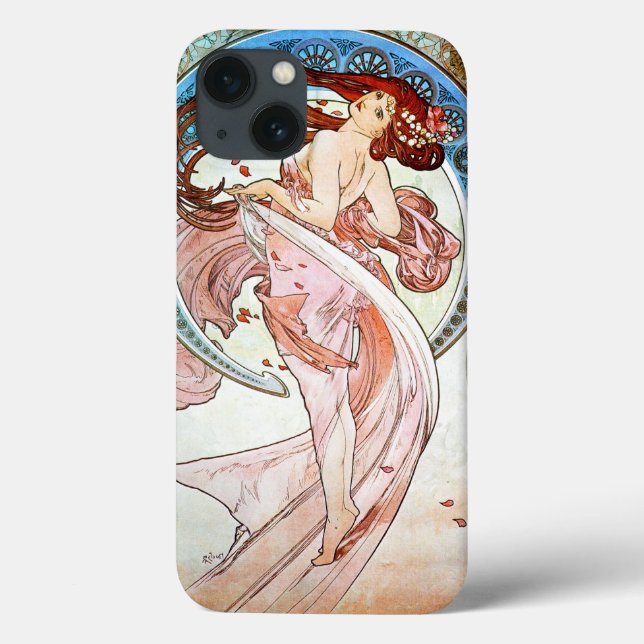 Alphonse Mucha Dance Case-Mate iPhone Case (Back)