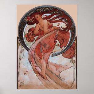 Alphonse Mucha - Dance  Poster