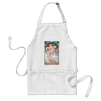 Alphonse Mucha Dance Standard Apron