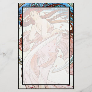Alphonse Mucha Dance Stationery