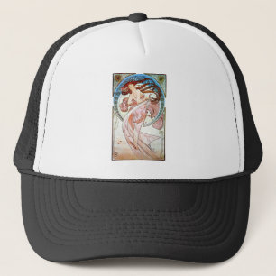 Alphonse Mucha Dance Trucker Hat