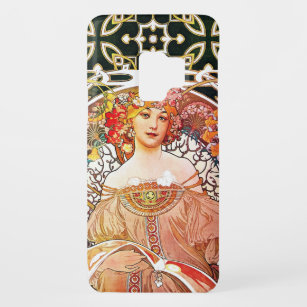 Alphonse Mucha Daydream Floral Vintage Art Nouveau Case-Mate Samsung Galaxy S9 Case
