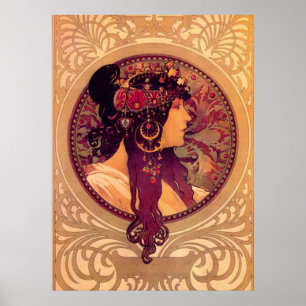 Alphonse Mucha — Donna Orechini Poster