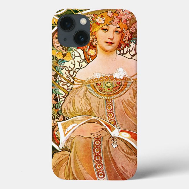 Alphonse Mucha Dreaming (Reverie) Case-Mate iPhone Case (Back)