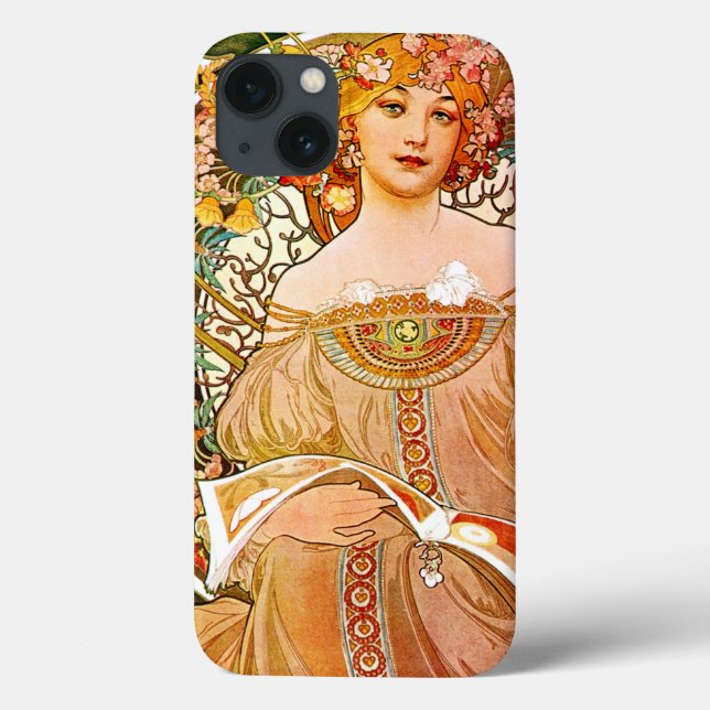 Alphonse Mucha Dreaming (Reverie) Case-Mate iPhone Case (Back)