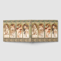 Alphonse Mucha Four Seasons 1897 Art Nouveau Panel