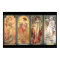 Alphonse Mucha Four Seasons