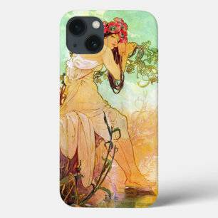 Alphonse Mucha Girl By The Pond iPhone 13 Case
