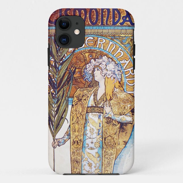 Alphonse Mucha Gismonda iPhone 5 Case (Back)