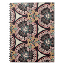 Alphonse Mucha inspired Notebook