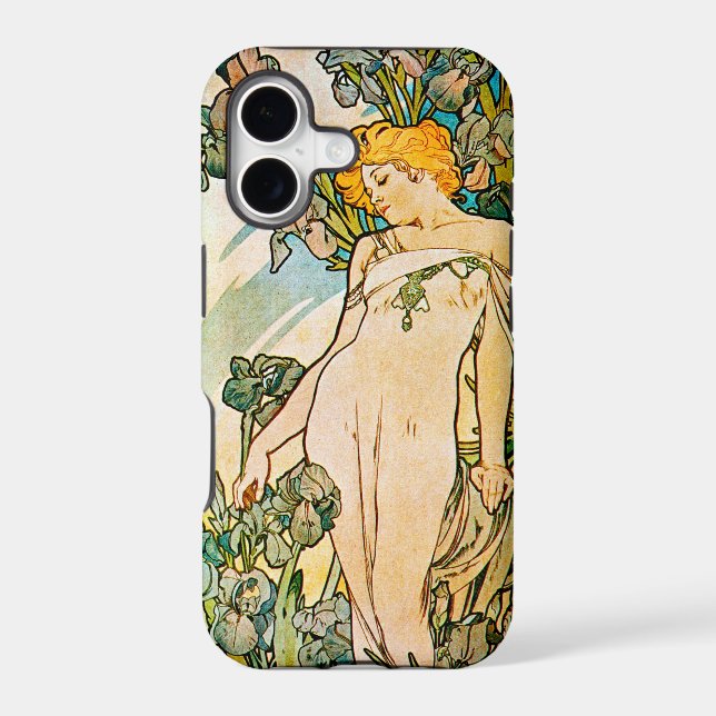 Alphonse Mucha - Iris WB (Back)
