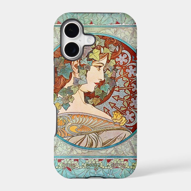 Alphonse Mucha Ivy (Back)