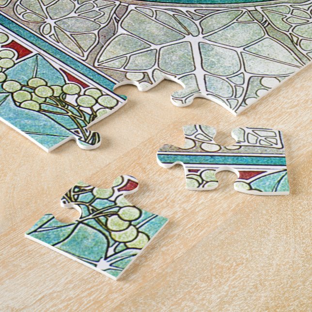 Alphonse Mucha Ivy Jigsaw Puzzle (Side)