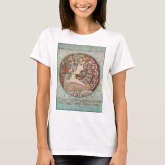 Alphonse Mucha - Ivy T-Shirt