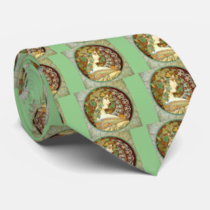 Alphonse Mucha , “ Ivy ” Tie