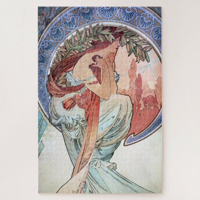 Alphonse Mucha Jigsaw Puzzle (Vertical)