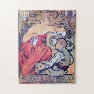 Alphonse Mucha Jigsaw Puzzle