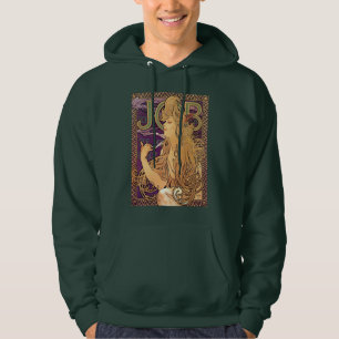 Alphonse Mucha , JOB Hoodie