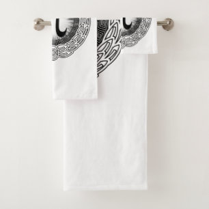 Alphonse Mucha JOB ISOGS Bath Towel Set