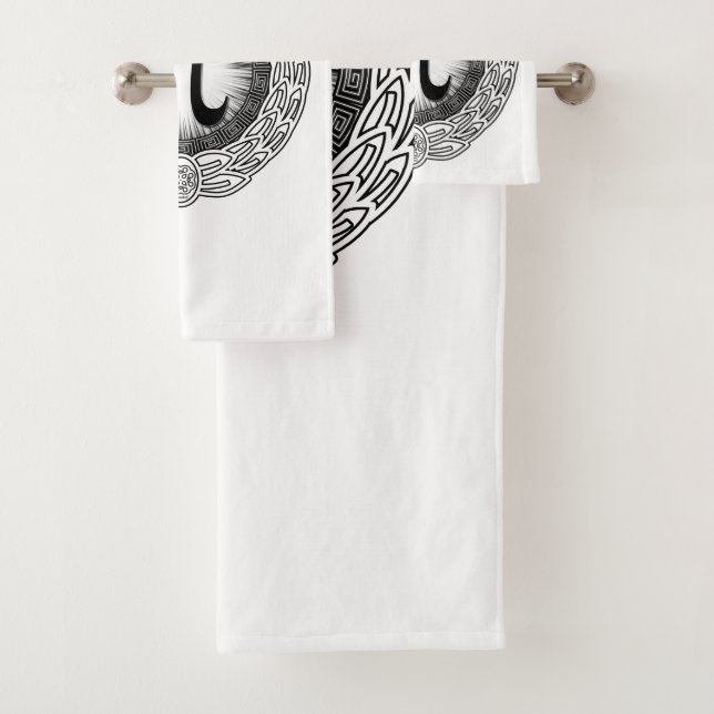 Alphonse Mucha JOB ISOGS Bath Towel Set (Insitu)