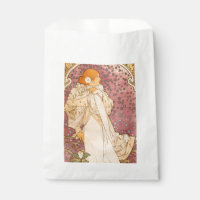 Alphonse Mucha La Dame Aux Camelias: Art Nouveau