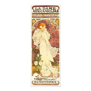 Alphonse Mucha Lady of the Camelias Print