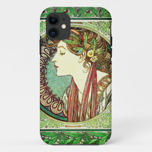 Alphonse Mucha Laurel iPhone 5 Case