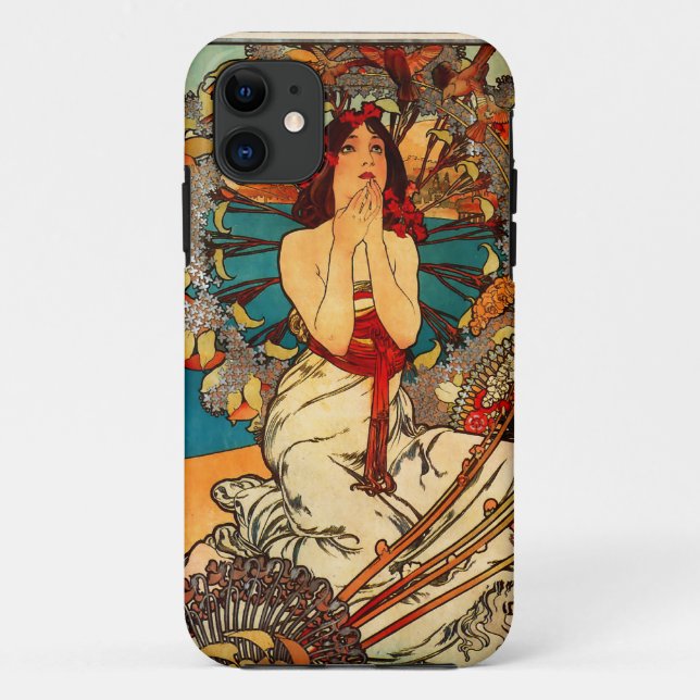 Alphonse Mucha Monte Carlo iPhone 5 Case (Back)
