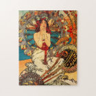 Alphonse Mucha Monte Carlo Puzzle