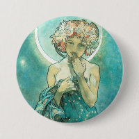 Alphonse Mucha Moonlight Clair De Lune Art Nouveau