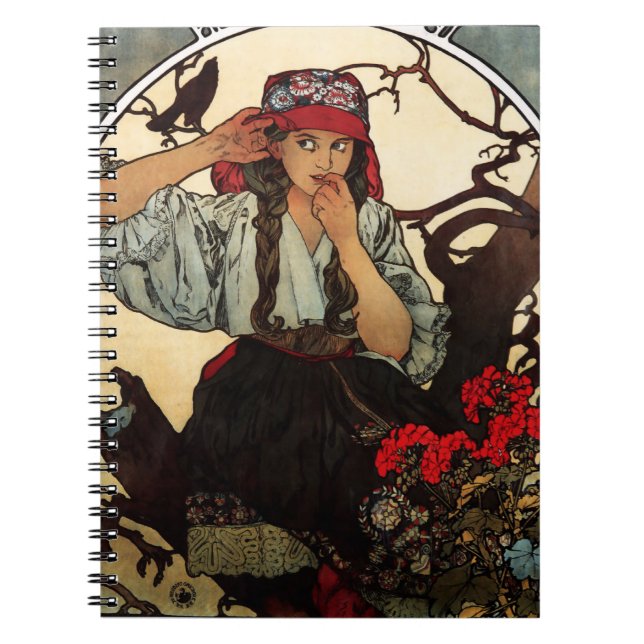 Alphonse Mucha Moravian Teachers Choir Notebook (Front)