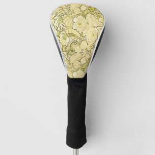 Alphonse Mucha Peonies Art Nouveau Floral Pattern Golf Head Cover