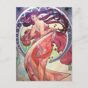 Alphonse Mucha Postcard