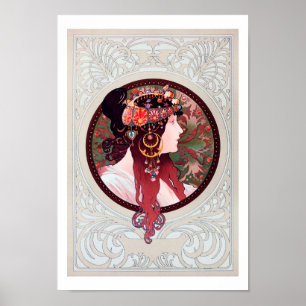 Alphonse Mucha Poster