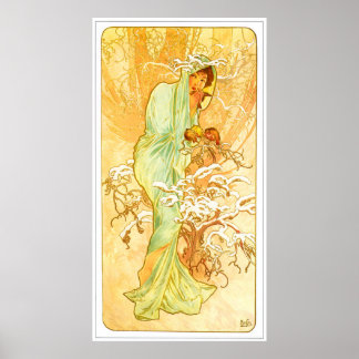 Alphonse Mucha Poster