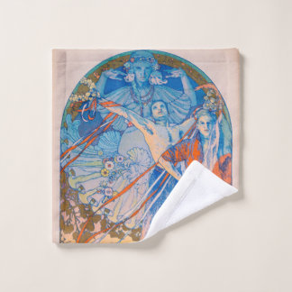 Alphonse Mucha Poster for Sokol Festival (1926) Wash Cloth