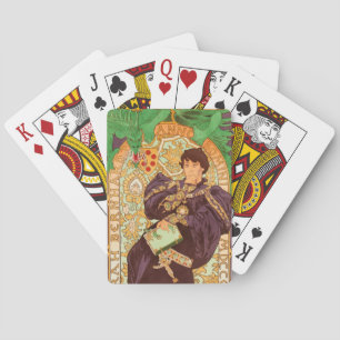 Alphonse Mucha Prince and Dragon Playing Cards