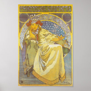 Alphonse Mucha - Princess Hyacint Print