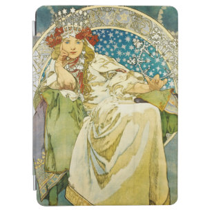 Alphonse Mucha Princess Hyacinth Art Nouveau iPad Air Cover