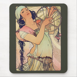 Alphonse Mucha , "Salome" Mouse Pad