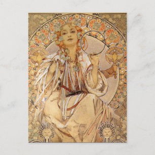 Alphonse Mucha - Slavia Postcard