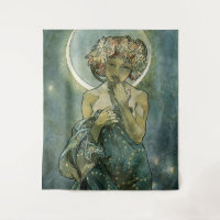 Alphonse Mucha Stunning Art Nouveau Woman #18