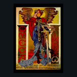 Alphonse Mucha Stunning Art Nouveau Woman #39 Poster<br><div class="desc">Art Nouveau is an international style of art, architecture and applied arts that was inspired by natural forms and structures, not only in flowers and plants, but in all decorative curved lines. The "whiplash" motifs are formed by dynamic, undulating, and flowing lines. Alphonse Mucha was a Czech Art Nouveau painter...</div>